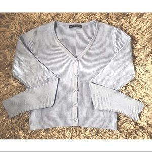 Brandy Melville Baby Blue Crop Sweater